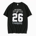 Original San Antonio Spurs Western Conference Champions 26 Signatures Tee Tshirts