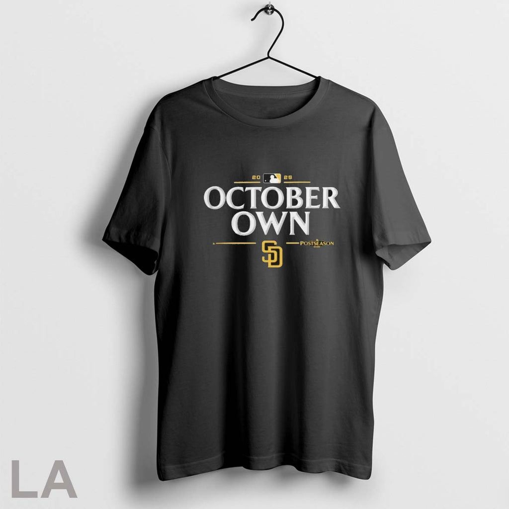Original San Diego Padres 2025 Mlb Postseason Own October