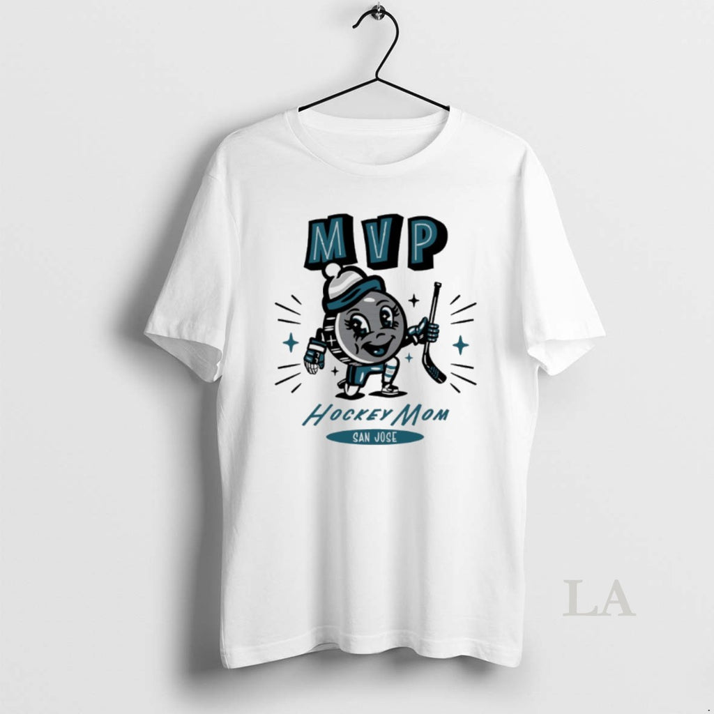 Original San Jose Sharks 2025 Mvp Hockey Mom T-Shirts, Hoodie, Sweatshirt | AU01DripNestTees.com