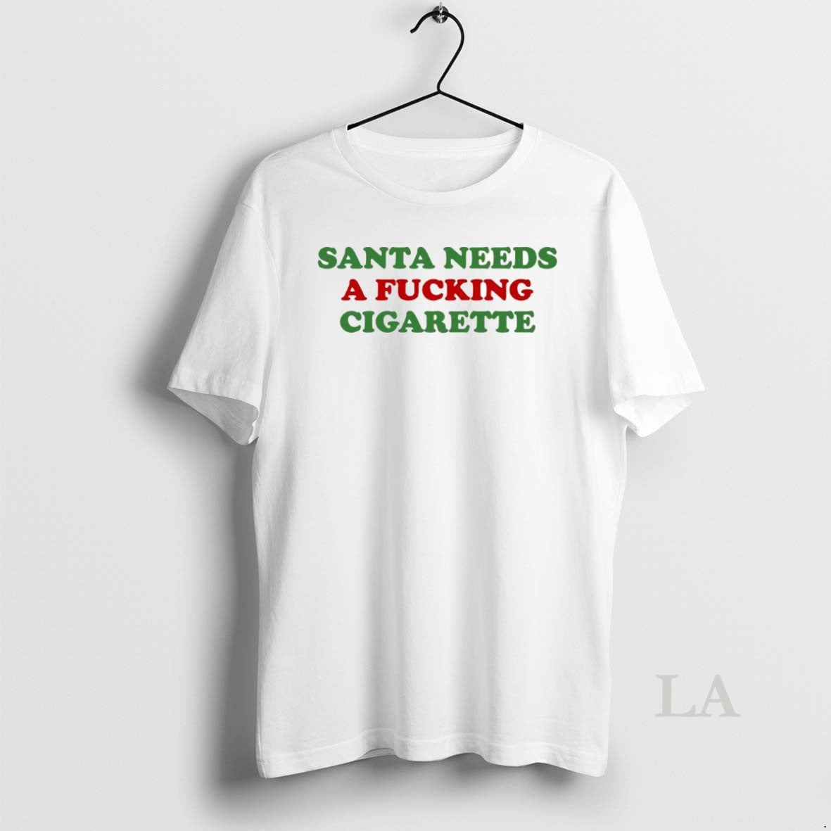 Original Santa Needs A Fcking Cigarette Circle T-Shirts, Hoodie, Sweatshirt | AU01DripNestTees.com
