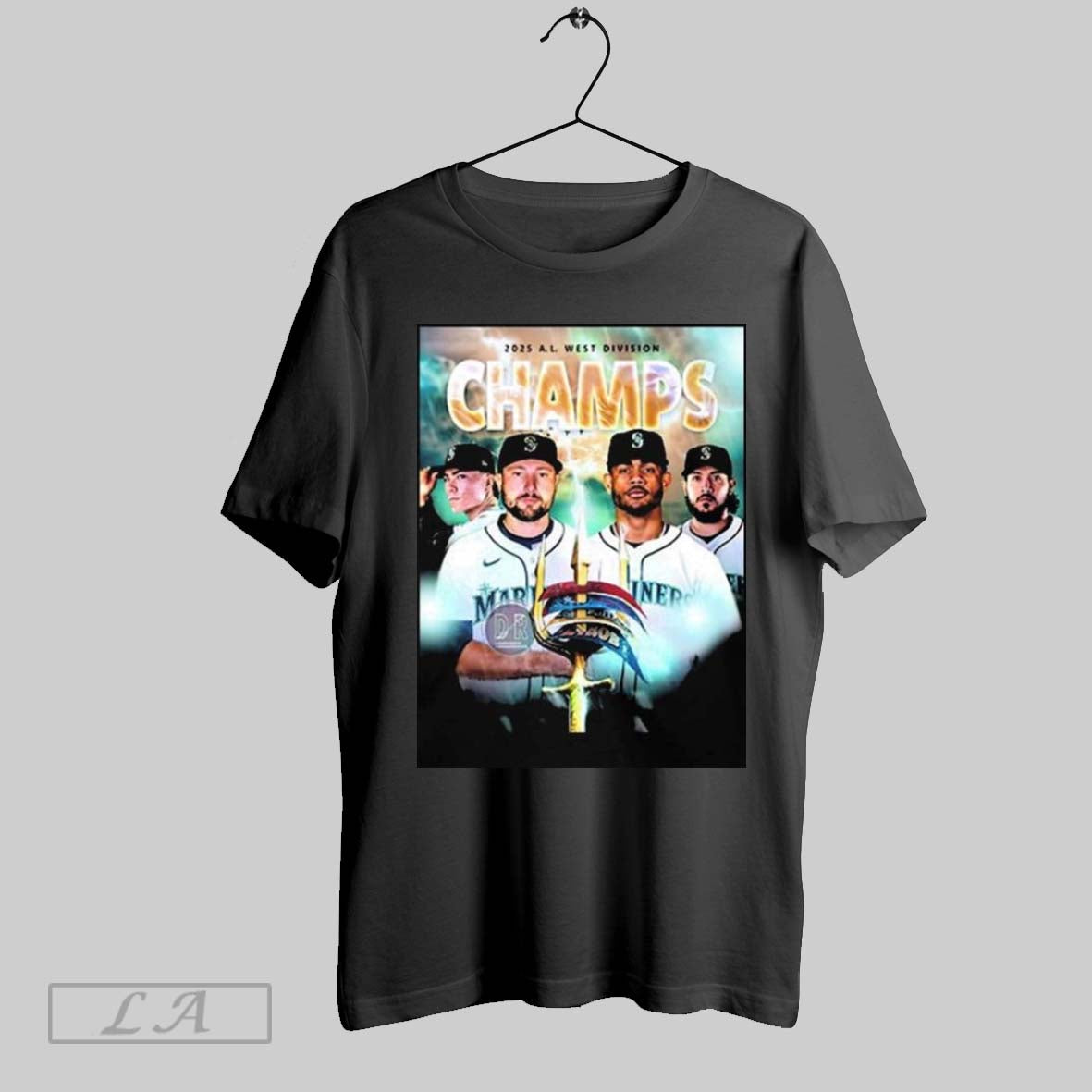 Original Seattle Mariners Mlb Champions 2025 Al West Division Championship Long Sleve