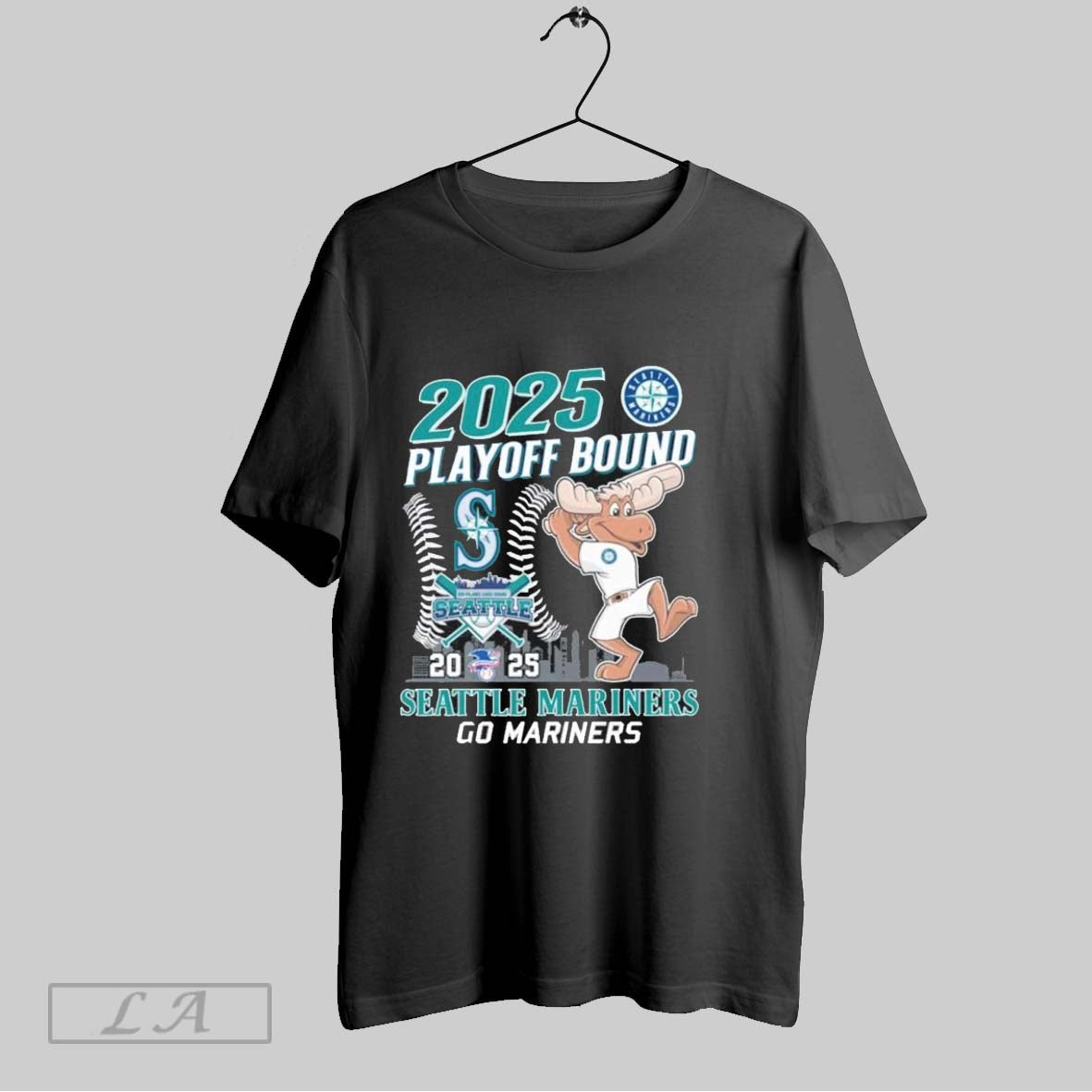 Original Seattle Mariners Mascot 2025 Playoff Bound October Go Mariners
