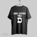 Original She Loves The D Texas Map