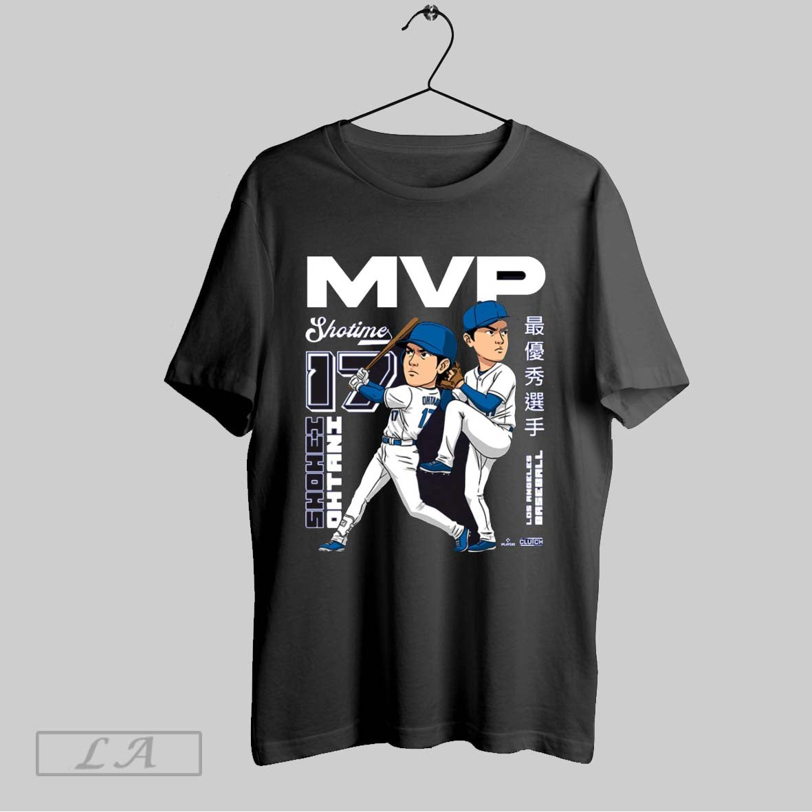 Original Shohei Ohtani Dual Threat Mvp 17 Los Angeles Dodgers Mlb Painting