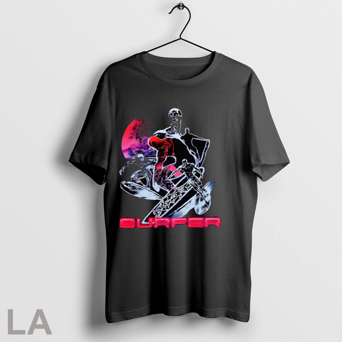 Original Silver Surfer Red Moon Graphic