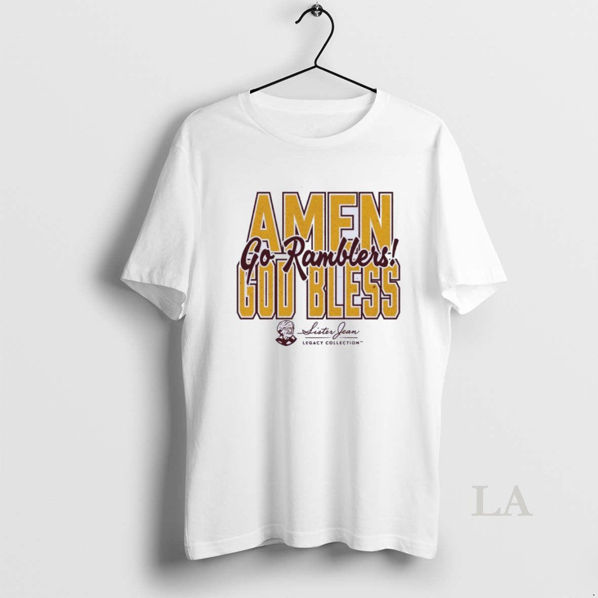 Original Sister Jean Amen God Bless Go Ramblers T-Shirts, Hoodie, Sweatshirt | AU01DripNestTees.com