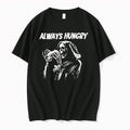 Original Skeleton Always Hungry Brennen Taylor Black Tshirts Jpg