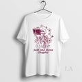 Original Skeleton Flower Reading Book Just One More Chapter T-Shirts, Hoodie, Sweatshirt | AU01DripNestTees.com