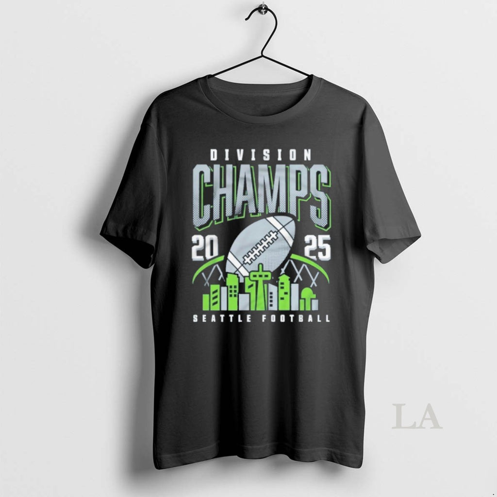 Original Skyline 2025 Division Champs Seattle Football T-Shirts, Hoodie, Sweatshirt | AU01DripNestTees.com