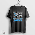 Original Some Grandpas Play Bingo Real Grandpas Watch Detroit Lions 2025