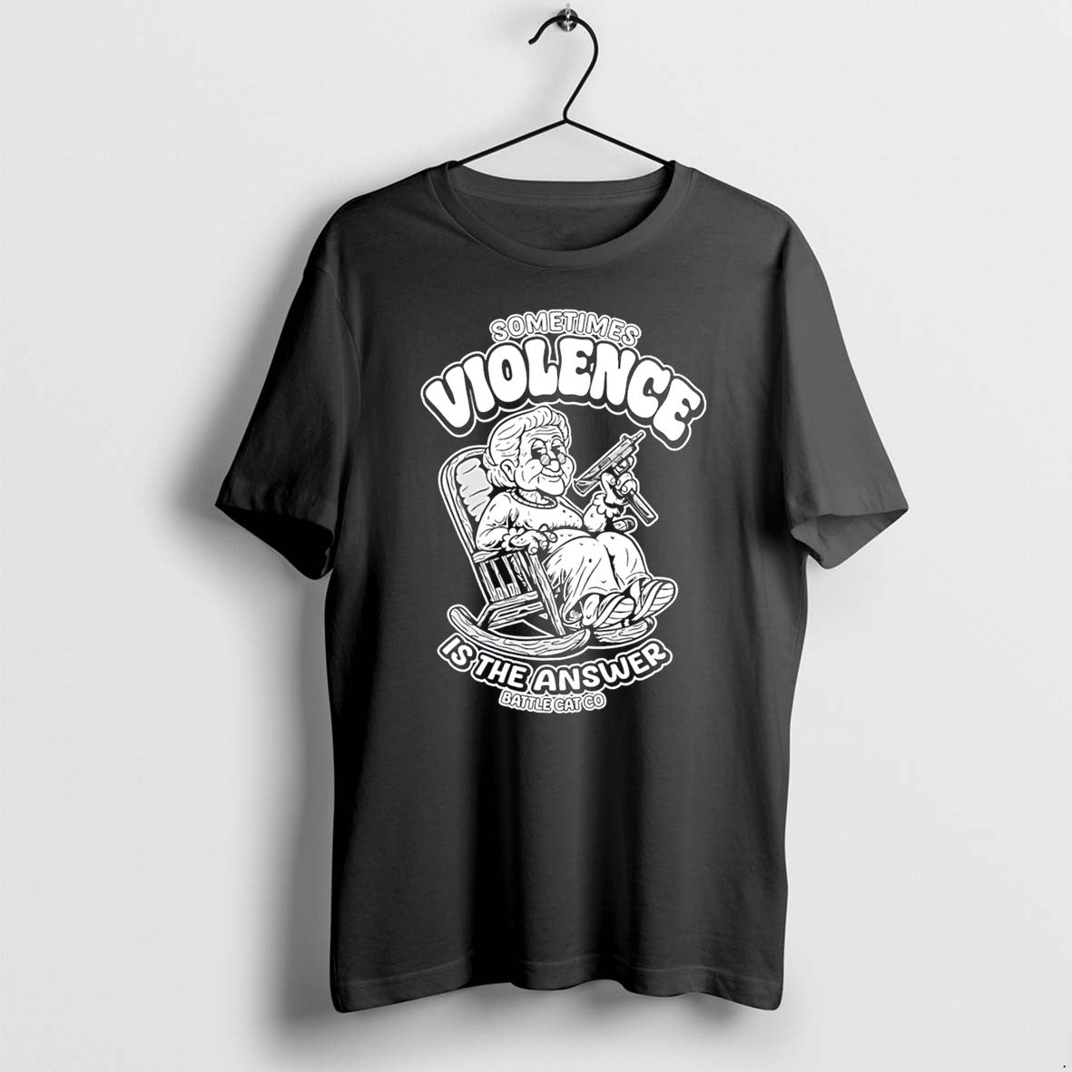 Original Sometimes Violence Is The Answer Grandma Tee Tshirts Jpg