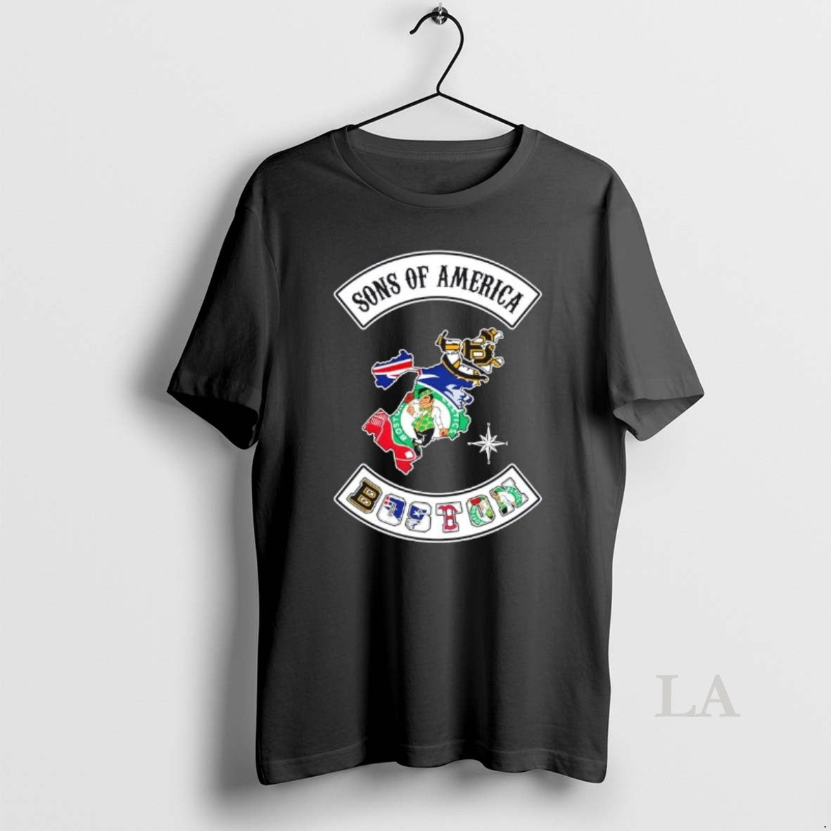 Original Son Of America Boston Map Sports Logos Combine T-Shirts, Hoodie, Sweatshirt | AU01DripNestTees.com