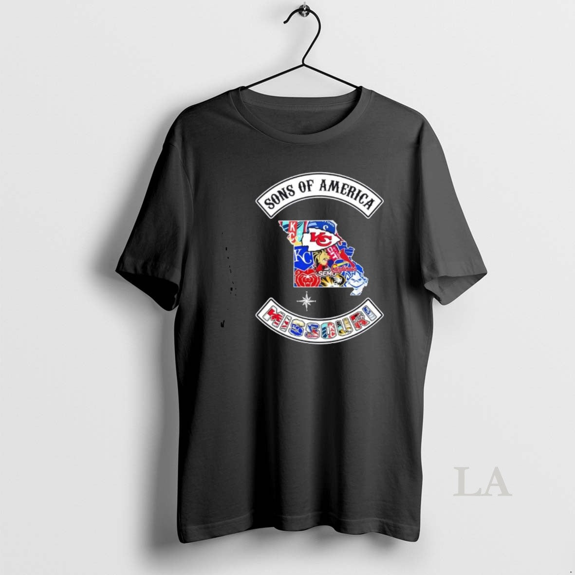 Original Son Of America Missouri Map Sports Logos Combine T-Shirts, Hoodie, Sweatshirt | AU01DripNestTees.com