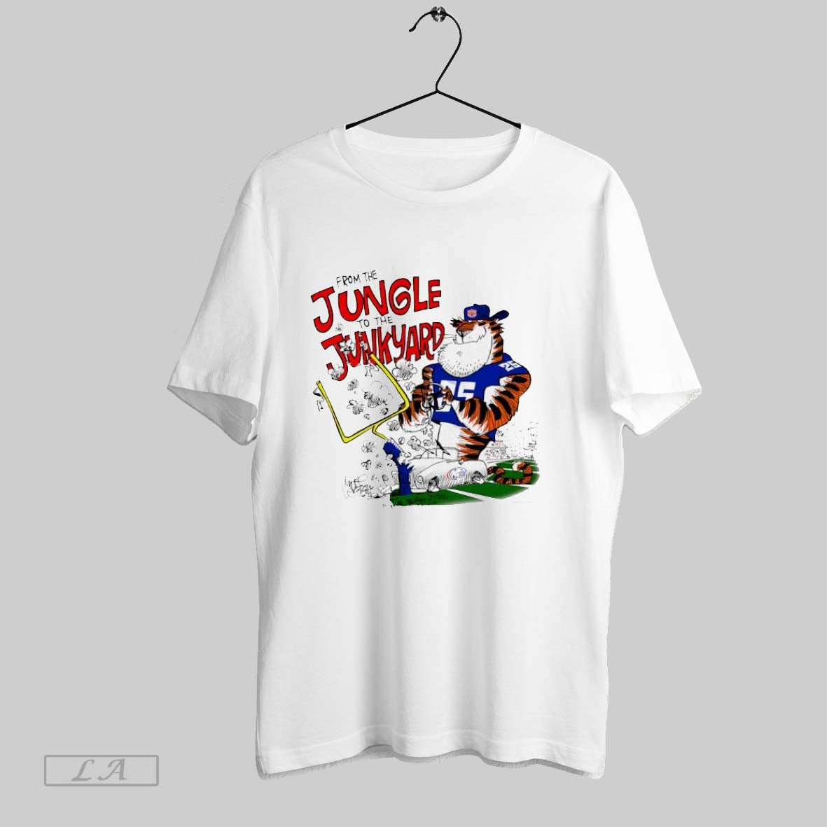 Original South Alabama Vs Auburn From The Jungle To The Hunk Yard Two Sided
