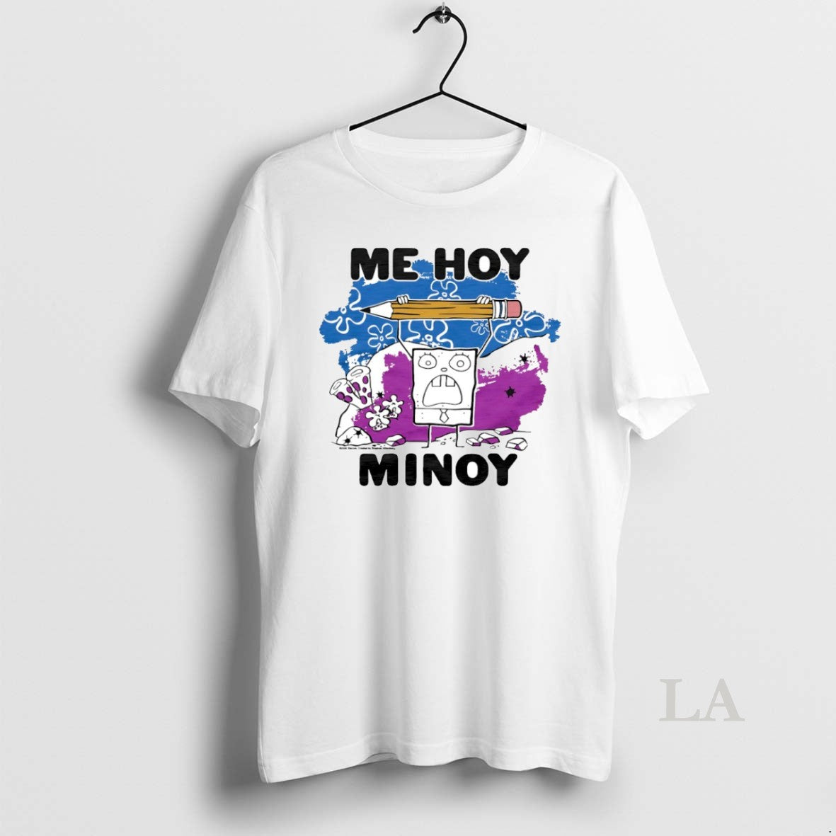 Original Sponge Doodlebob Me Hoy Minoy Circle T-Shirts, Hoodie, Sweatshirt | AU01DripNestTees.com