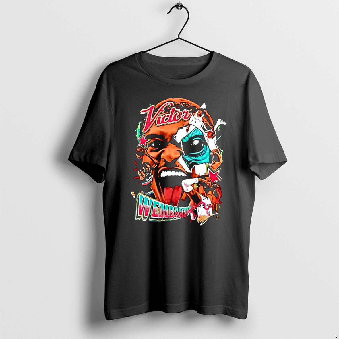 Original Spurs Victor Wembanyama Basketball Player Graphic Black Tshirts Jpg