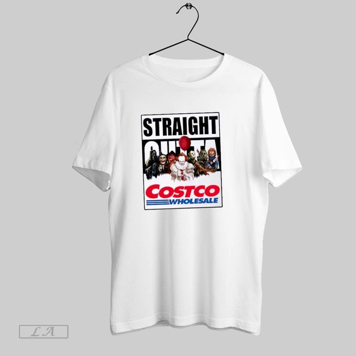 Original Straight Outta Costco Wholesale Horror Movies Halloween