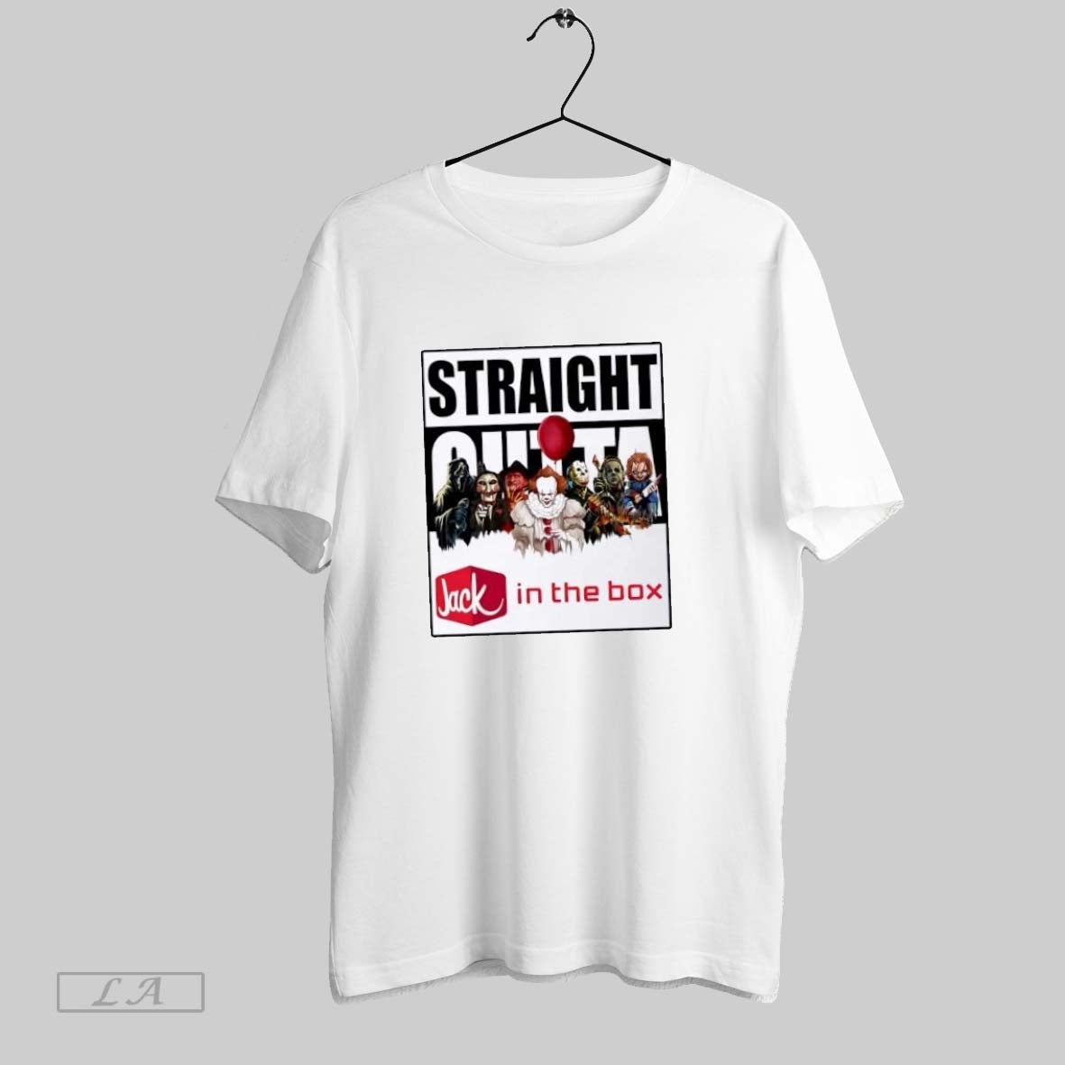 Original Straight Outta Jack In The Box Horror Movies Halloween