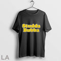Original Studda Bubba Funny Text Bold Yellow Slogan