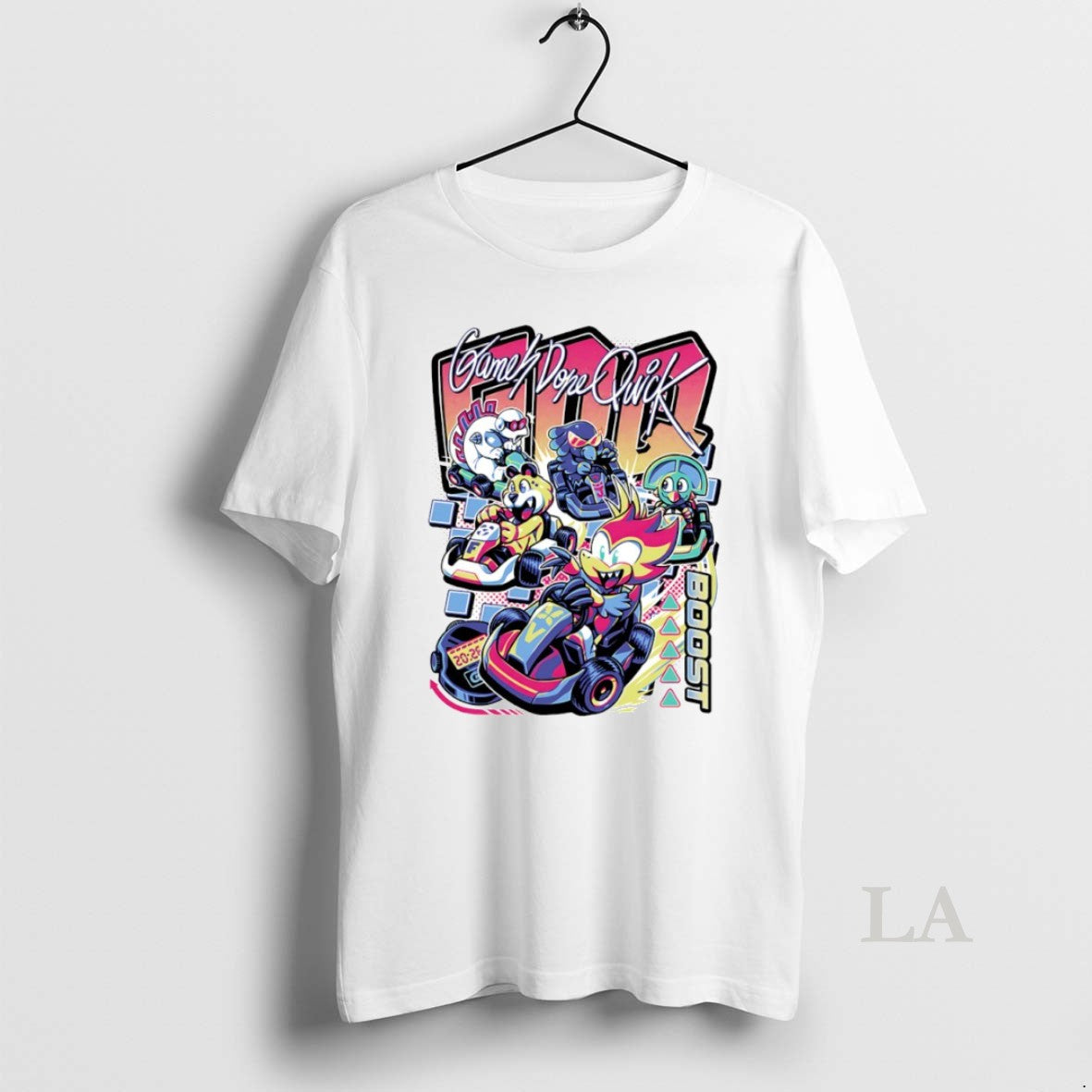 Original Super Mascot Racers Game Done Quick Circle T-Shirts, Hoodie, Sweatshirt | AU01DripNestTees.com