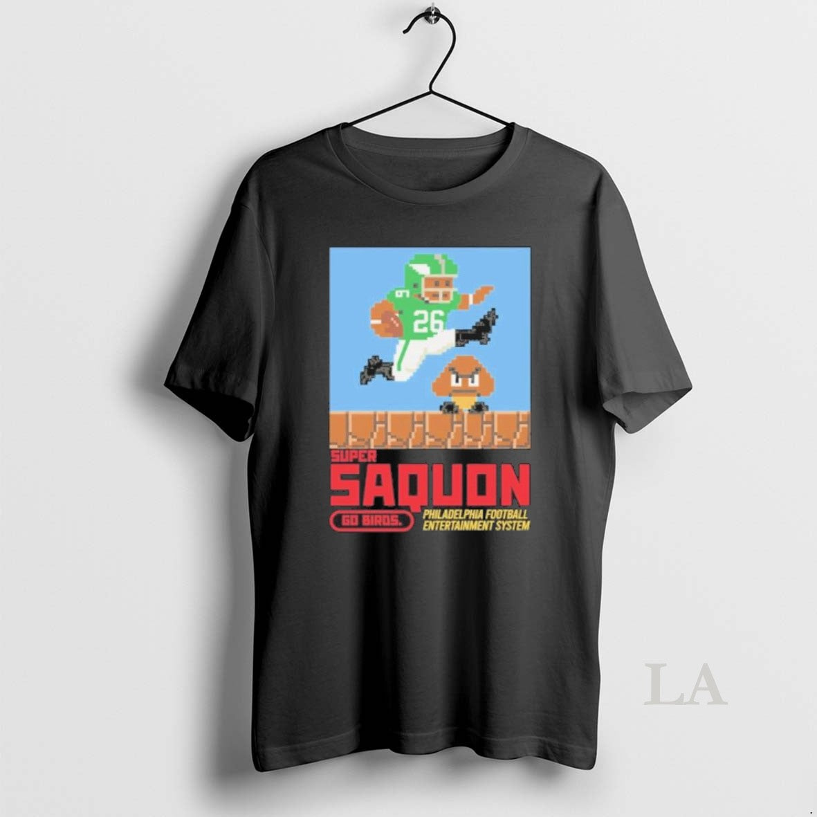 Original Super Saquon Bros Entertainment System T-Shirts, Hoodie, Sweatshirt | AU01DripNestTees.com