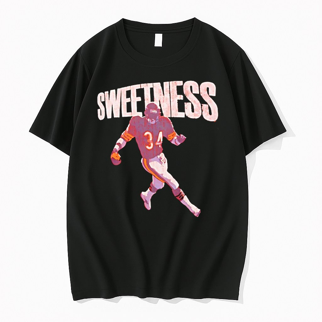 Original Sweetness Walter Payton 34 Chicago Bears Football Tshirts Jpg
