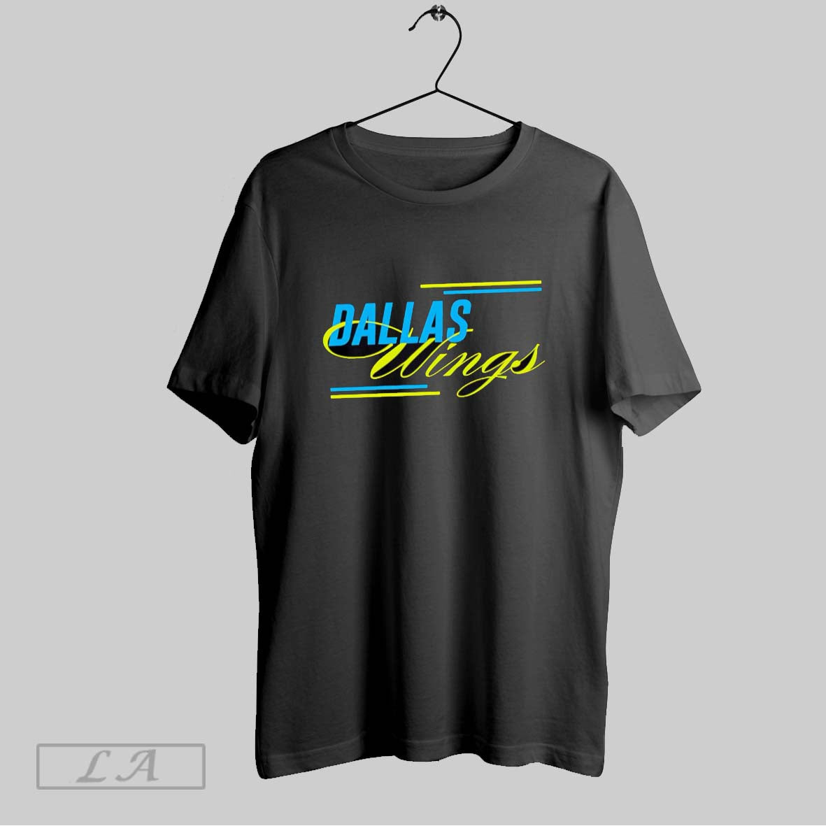 Original Takeoff Dallas Wings Text Design