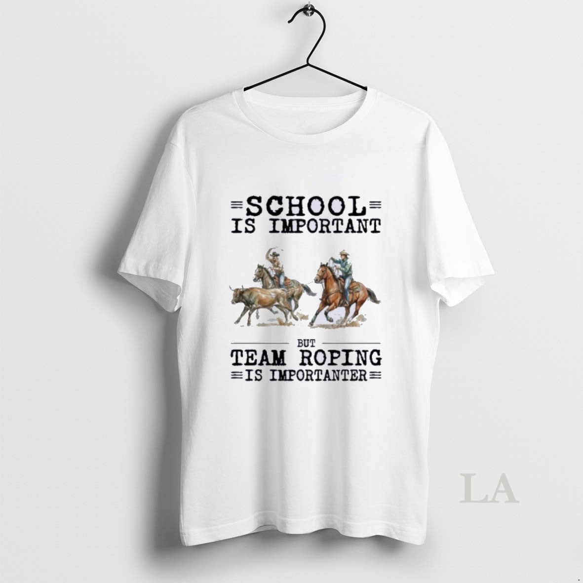 Original Team Roping School Is Important T-Shirts, Hoodie, Sweatshirt | AU01DripNestTees.com