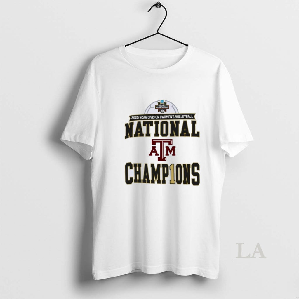 Original Texas Am Aggies 2025 Ncaa Di Volleyball National Champions Locker Room T-Shirts, Hoodie, Sweatshirt