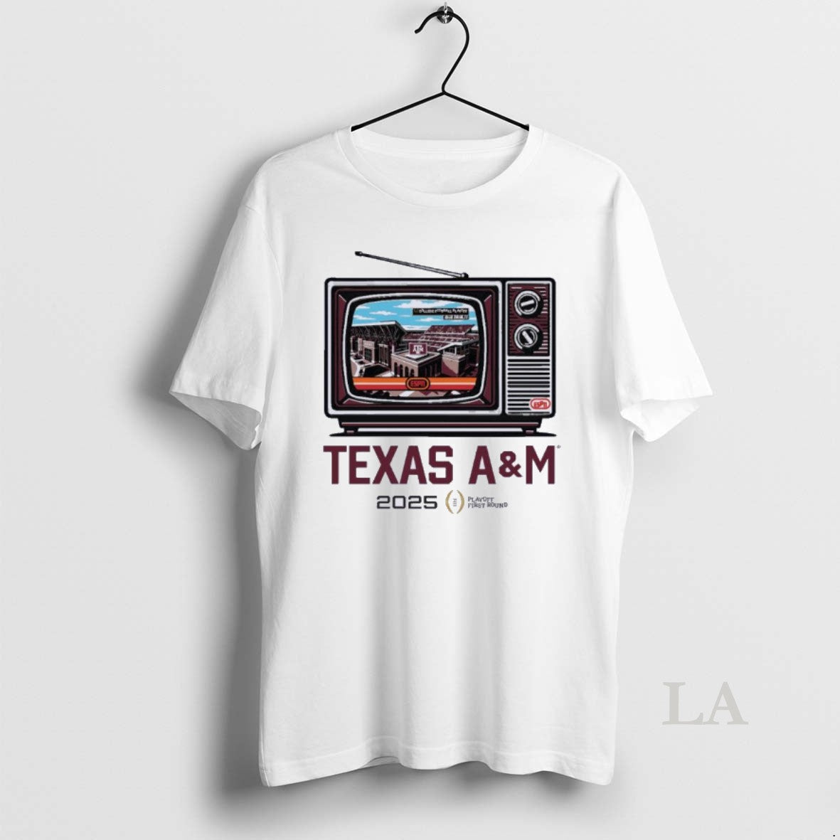 Original Texas Am Aggies Tv Stadium Cfp 1st Round T-Shirts, Hoodie, Sweatshirt | AU01DripNestTees.com