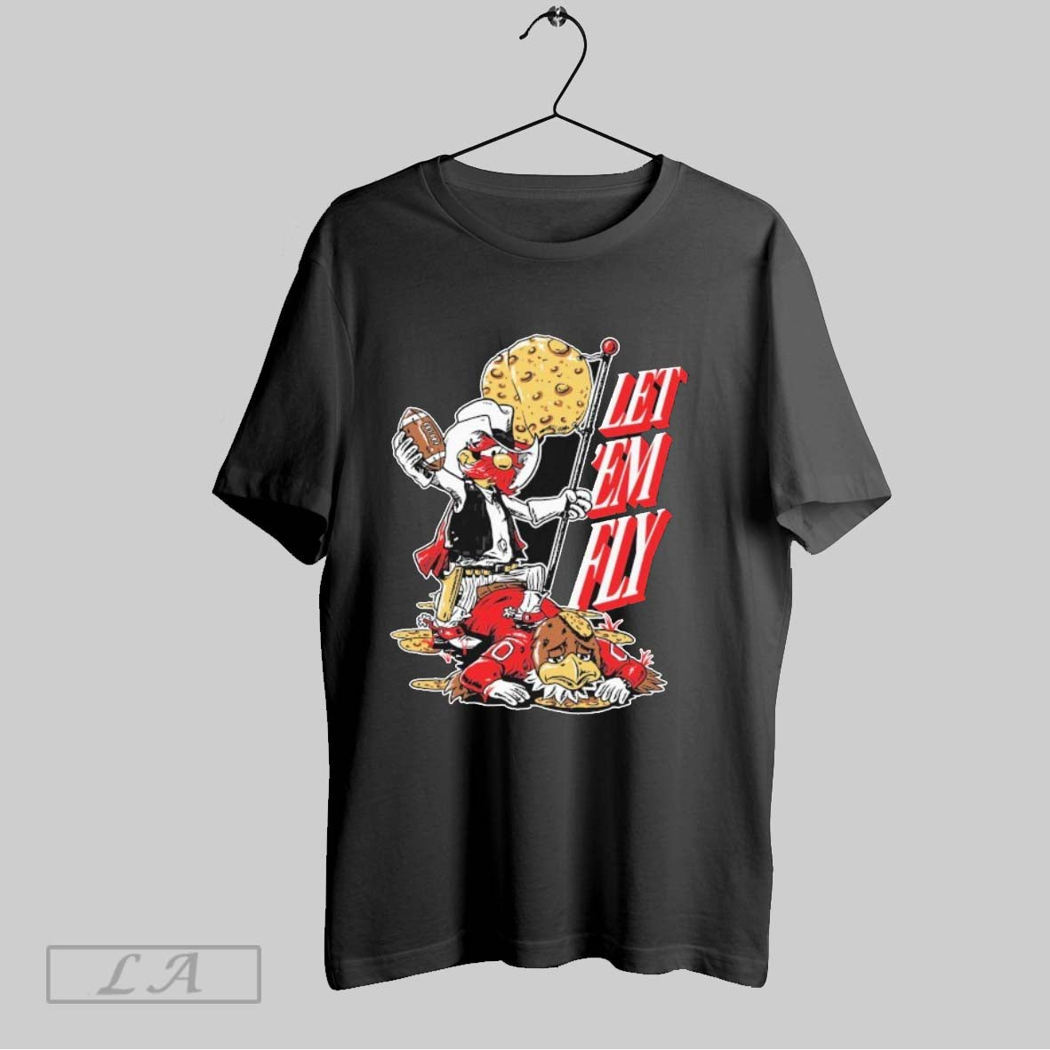 Original Texas Tech Red Raiders Stomp Iowa State Cyclones Let Em Fly Mascot