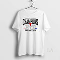 Original Texas Tech Red Raiders Vs Byu Cougars 2025 Big 12 Conference Champions Score Circle T-Shirts, Hoodie, Sweatshirt