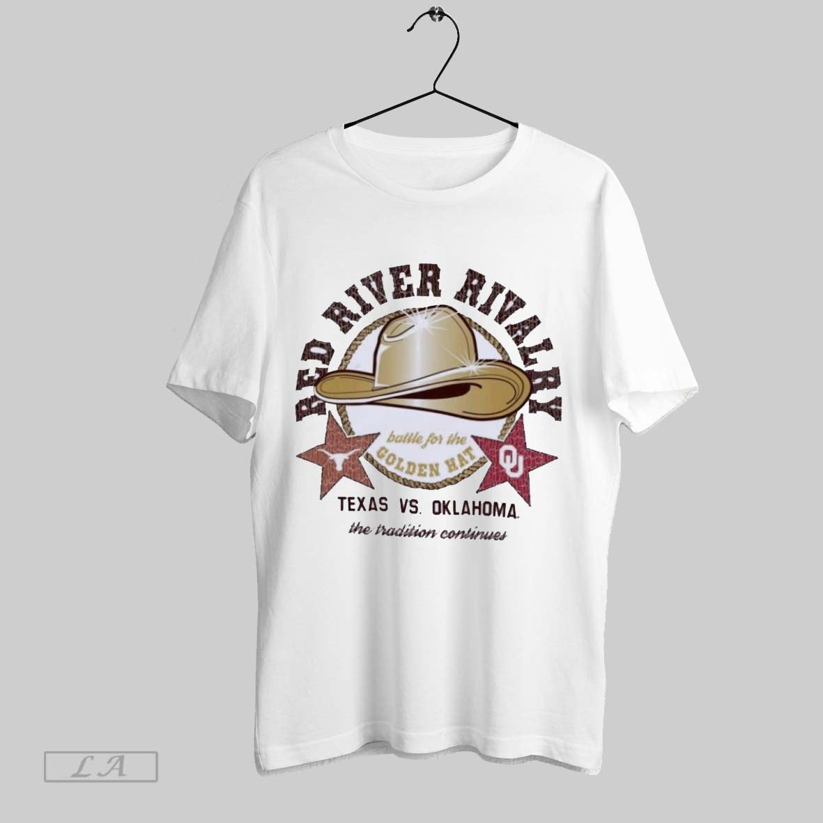 Original Texas Vs Oklahoma Battle For The Golden Hat 2025 Red River Rivalry State Fair