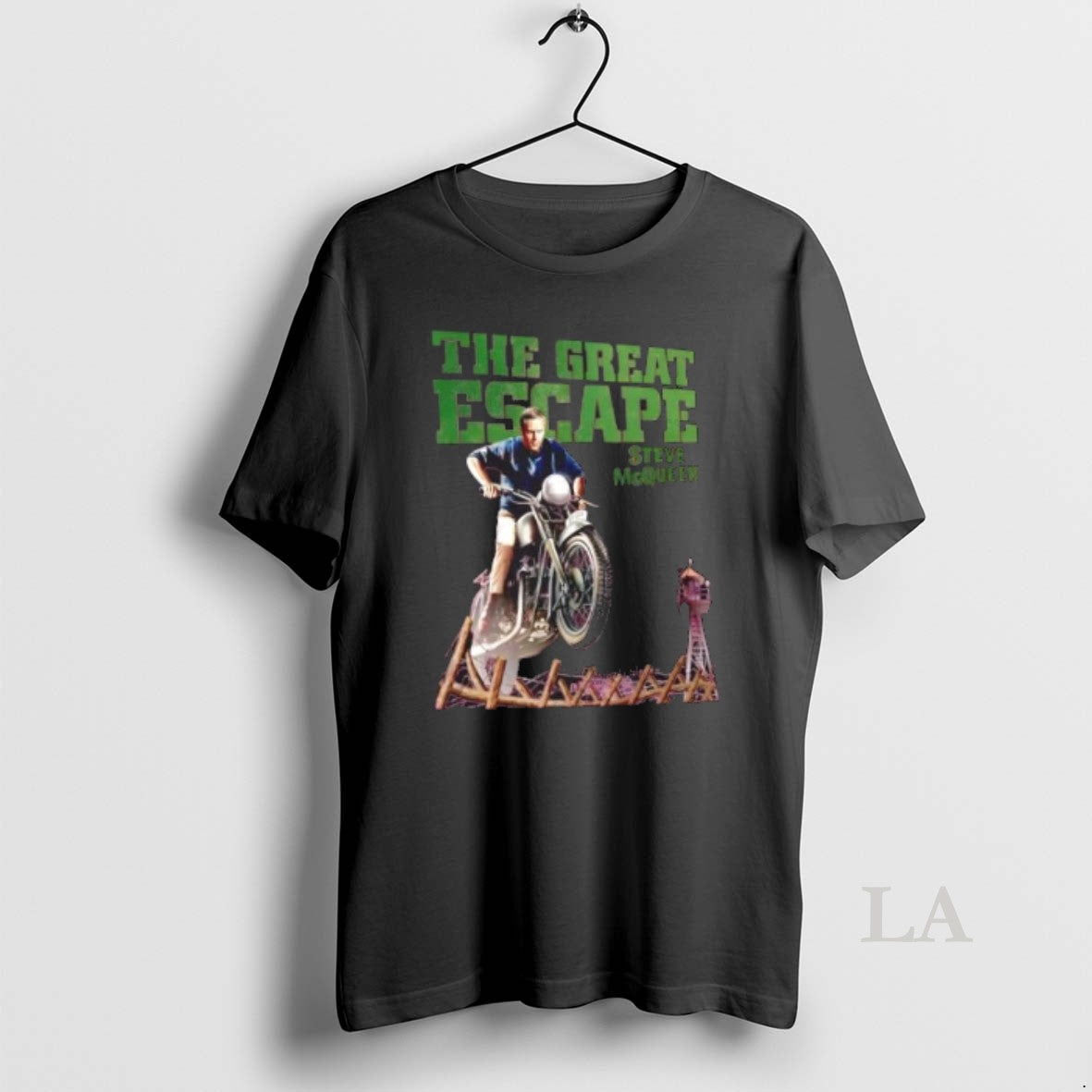 Original The Great Escape Steve Mcqueen Motorcycle T-Shirts, Hoodie, Sweatshirt | AU01DripNestTees.com