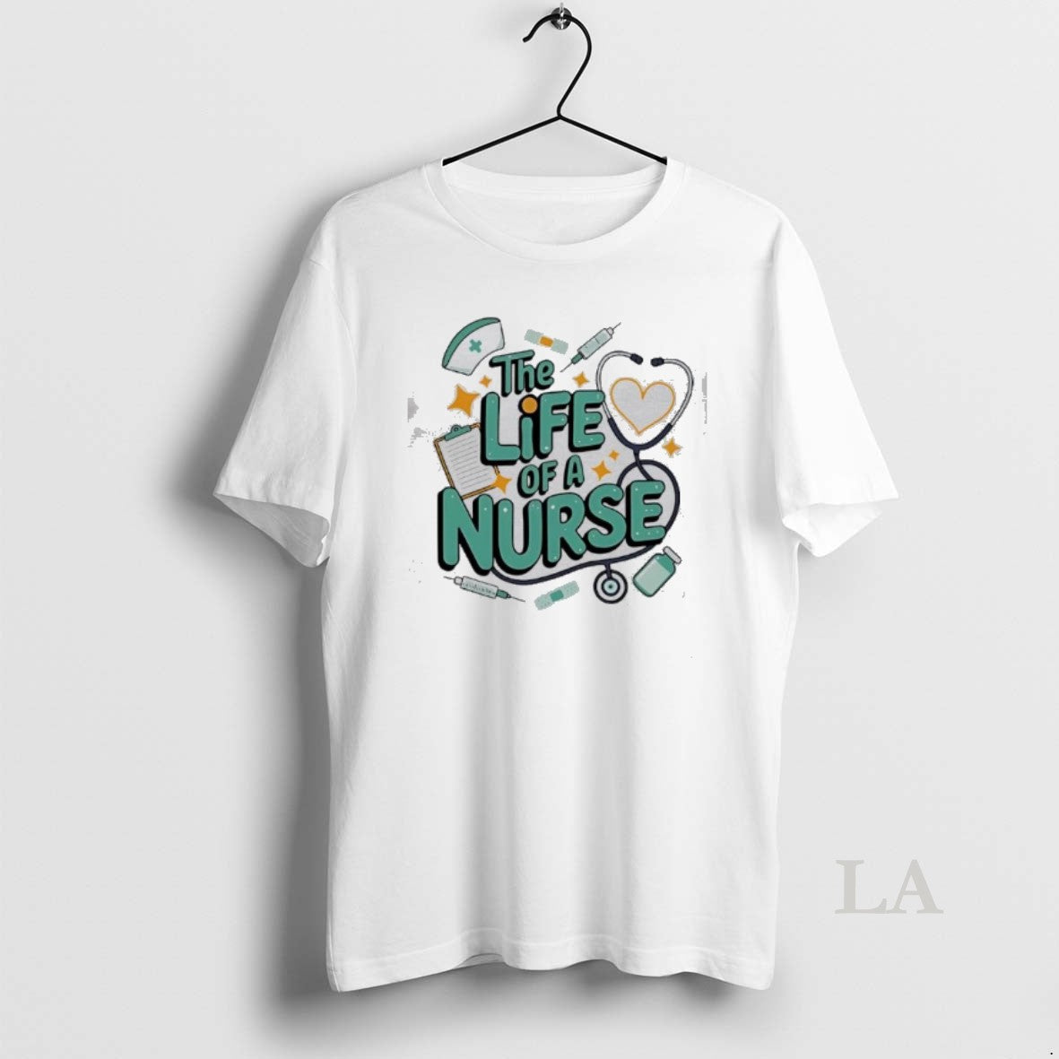 Original The Life Of A Nurse Design T-Shirts, Hoodie, Sweatshirt | AU01DripNestTees.com