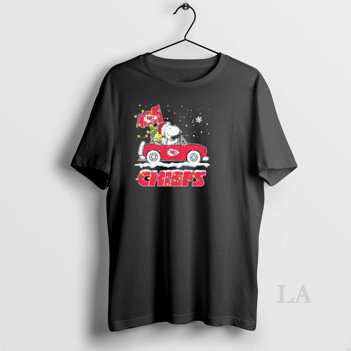 Original The Peanuts X Kansas City Chiefs Driving Car Christmas T-Shirts, Hoodie, Sweatshirt | AU01DripNestTees.com