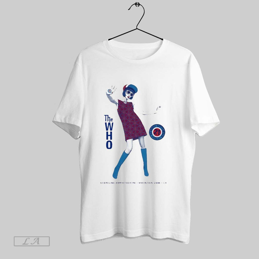 Original The Who 2025 Mountain View Ca Show