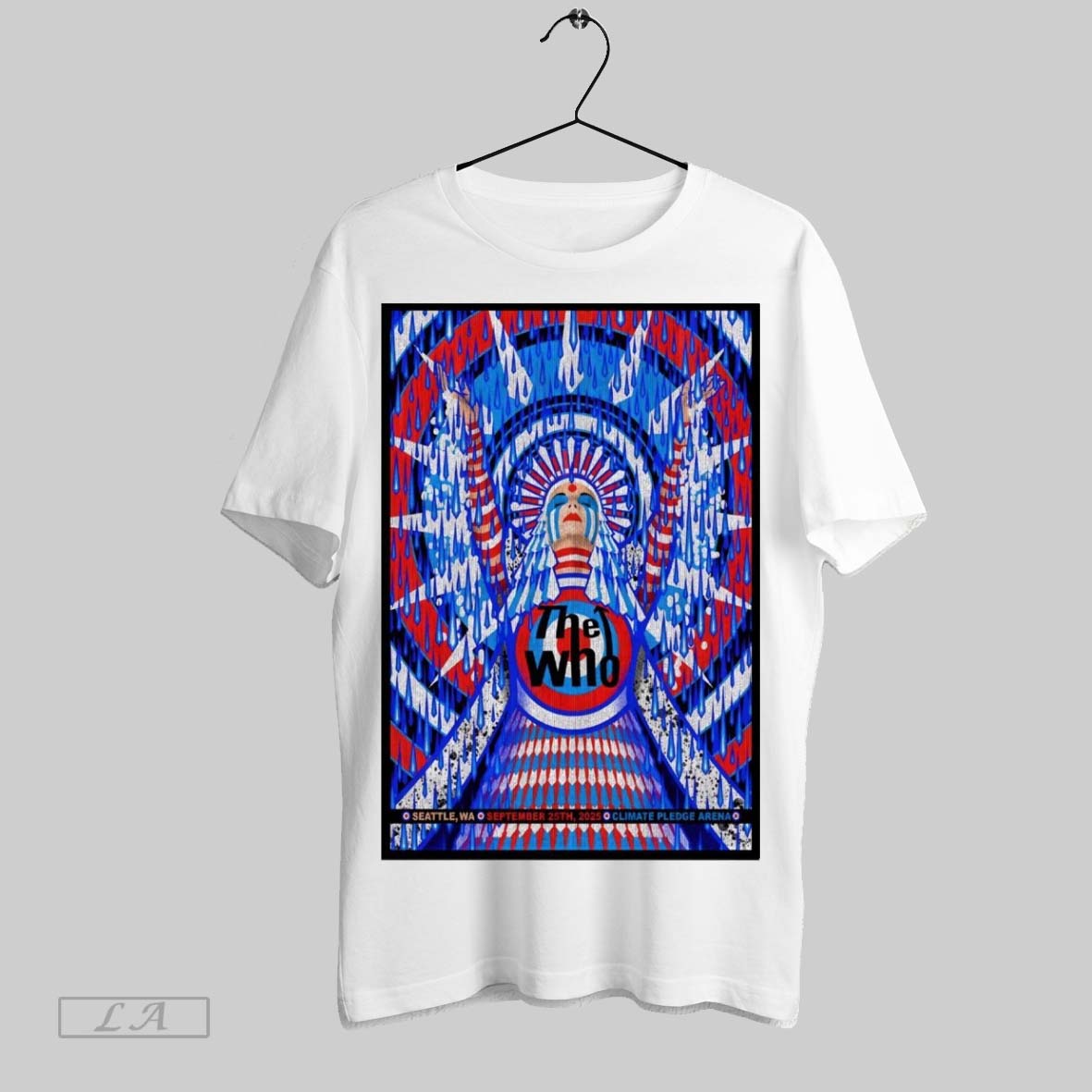 Original The Who September 25 2025 Climate Pledge Arena In Seattle Wa
