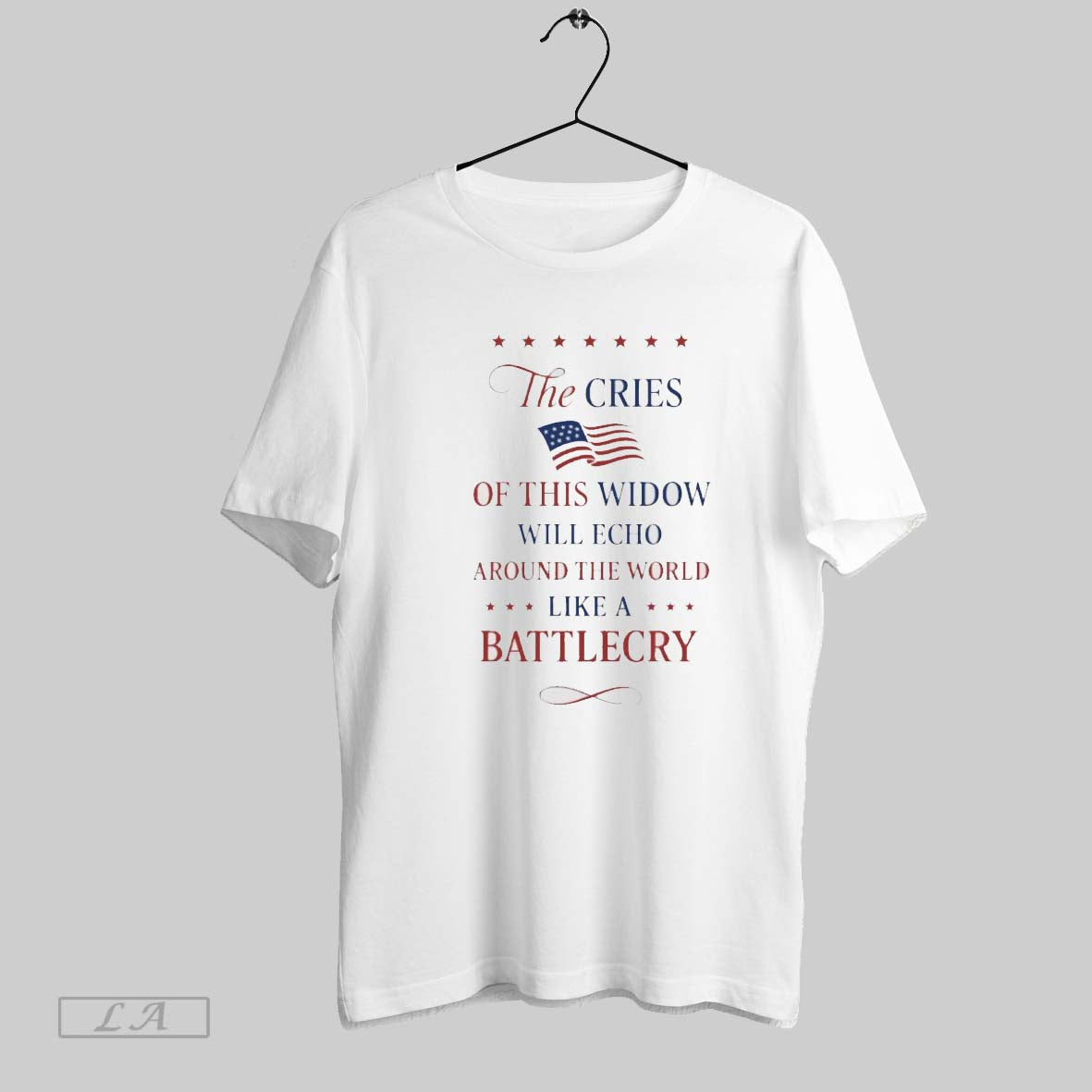 Original The Cries Of This Widow Will Echo Around The World Like A Battlecry Erika
