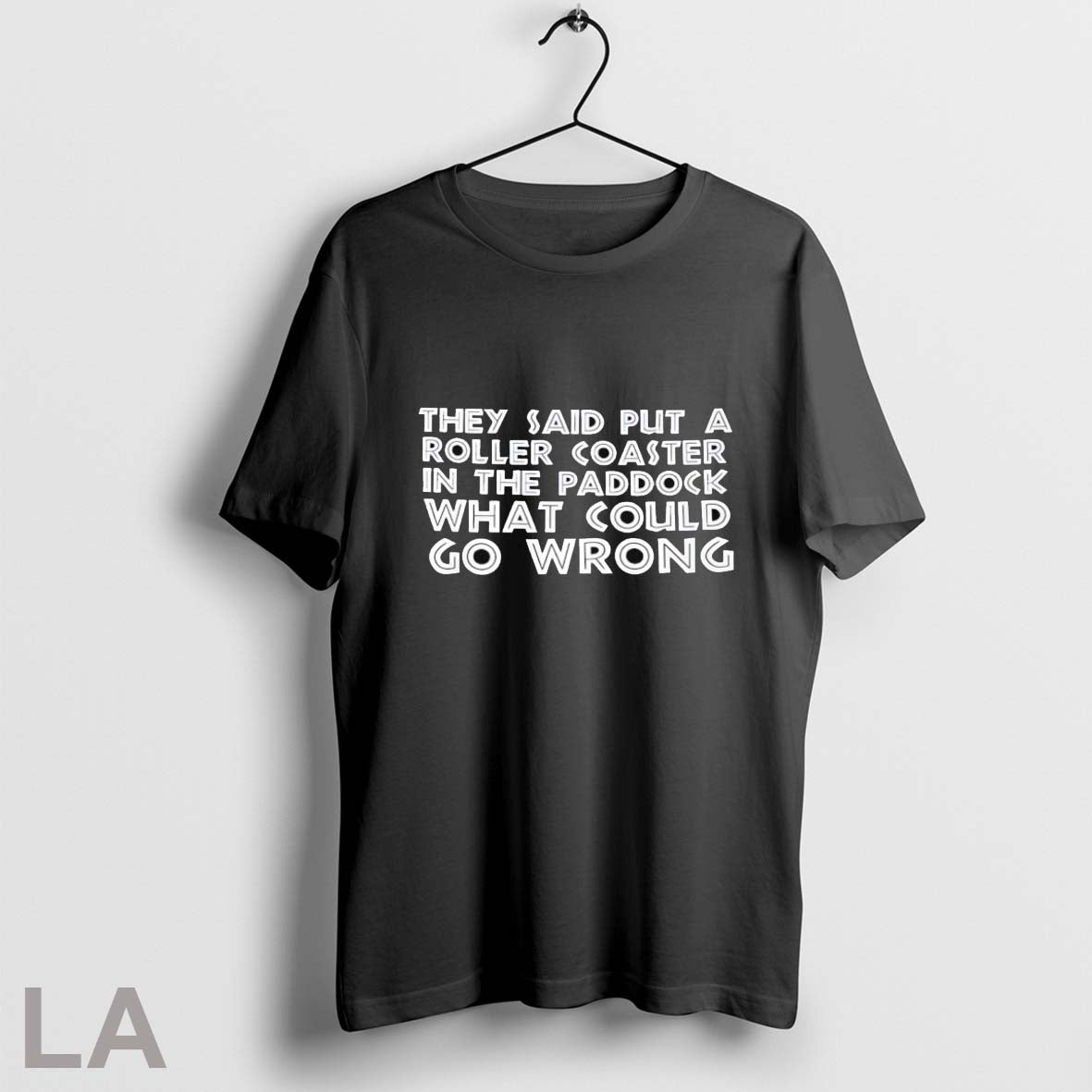 Original They Said Put A Roller Coaster In The Paddock What Could Go Wrong