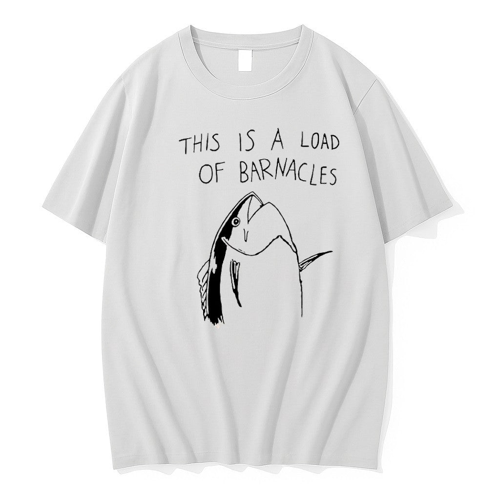 Original This Is A Load Of Barnacles Cartoon Fish Sketch Tshirts Jpg