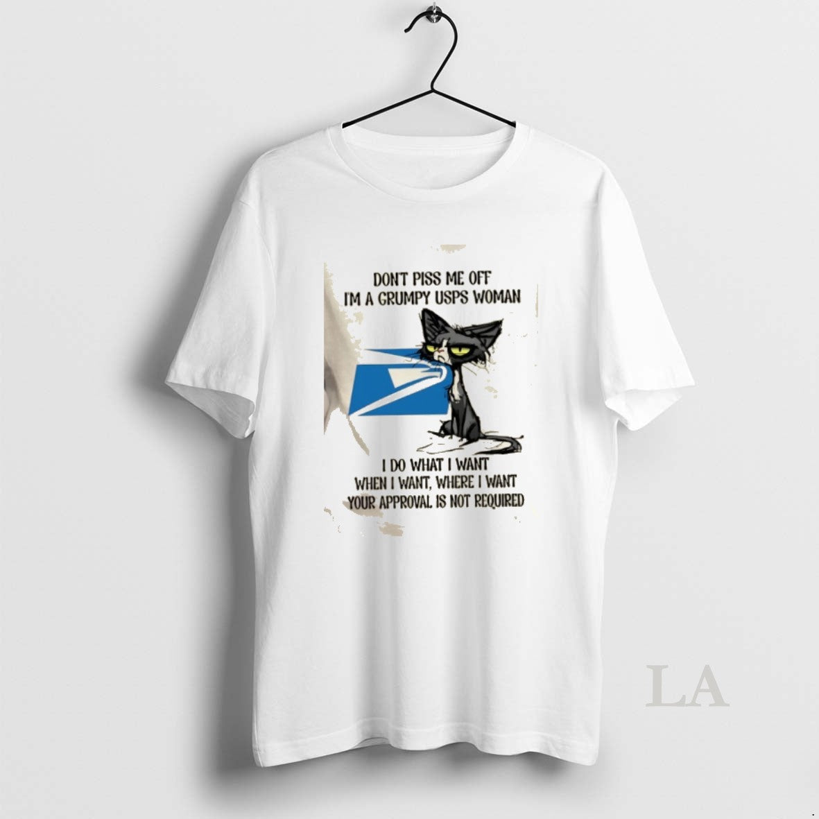 Original Tired Cat Dont Piss Me Off Im A Grumpy Usps Woman I Do What T-Shirts, Hoodie, Sweatshirt | AU01DripNestTees.com