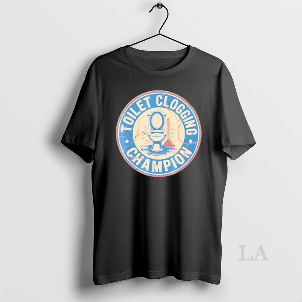 Original Toilet Clogging Champion Retro T-Shirts, Hoodie, Sweatshirt | AU01DripNestTees.com