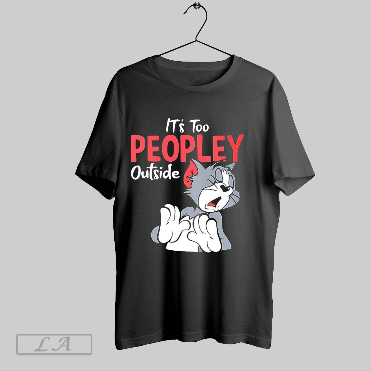 Original Tom Its Too Peopley Outside V Neck