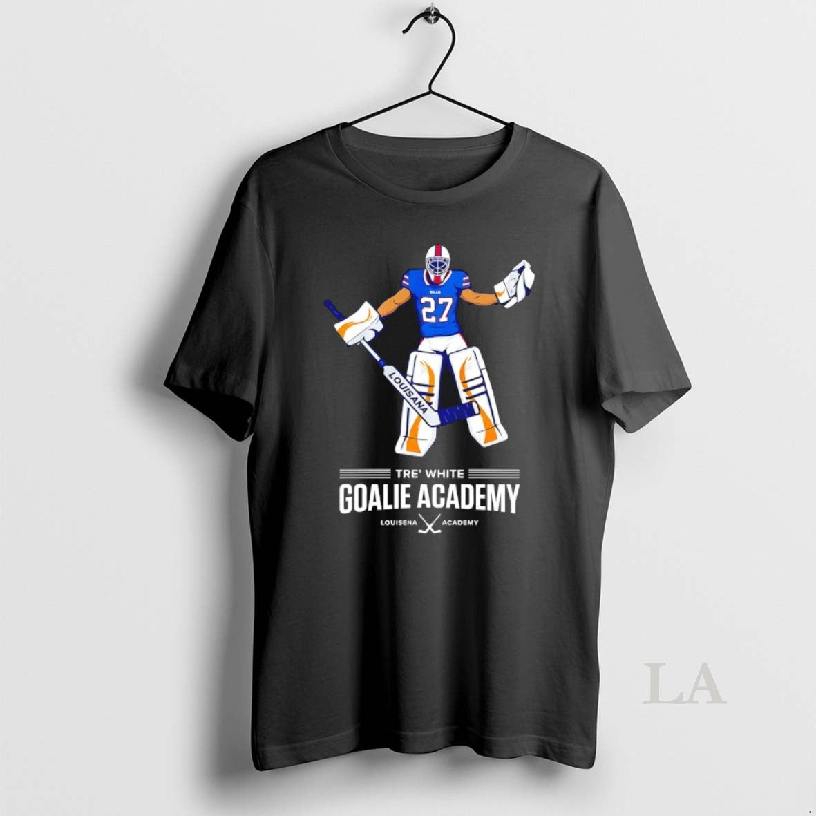 Original Tre White Goalie Academy Zero Goals Allowed Zero Games T-Shirts, Hoodie, Sweatshirt | AU01DripNestTees.com