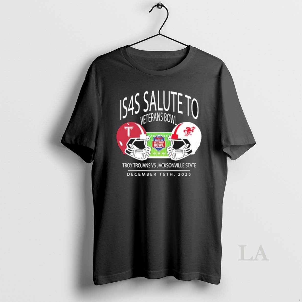 Original Troy Trojans Football Vs Jacksonville State Gamecocks Is4s Salute To Veterans Bowl December 16 T-Shirts, Hoodie,...