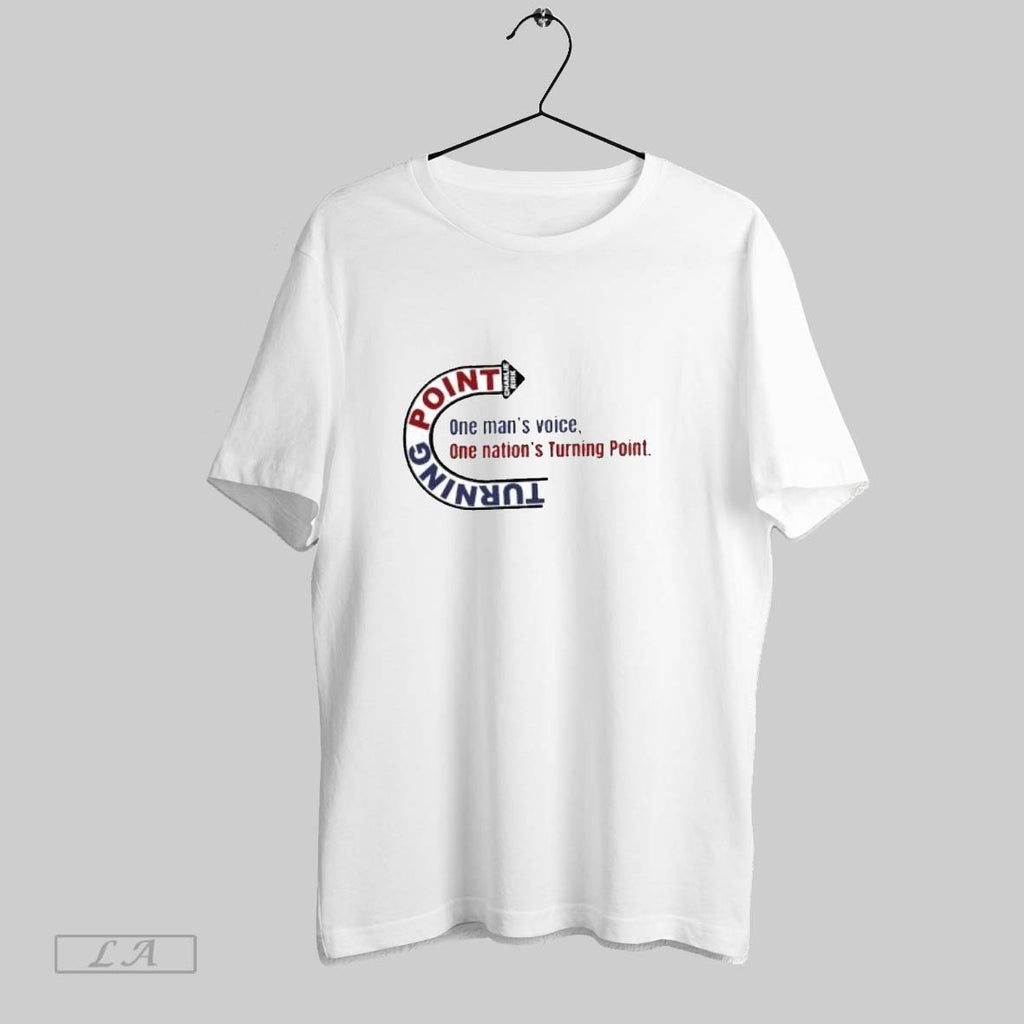 Original Turning Point One Mans Voice One Nations Turning Point Charlie Kirk 1993 2025