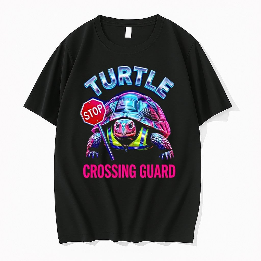 Original Turtle Crossing Guard Stop Tshirts Jpg