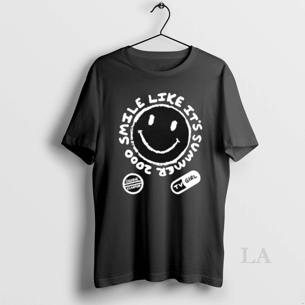 Original Tv Girl Gray On Black Summer 2000 T-Shirts, Hoodie, Sweatshirt | AU01DripNestTees.com
