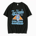 Original Unc Tar Heels College Gameday Basketball Rams Mascot Black Tshirts Jpg